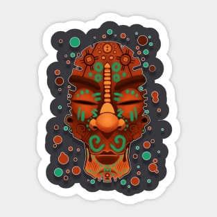 Mystics Tribal Mask_1 Sticker